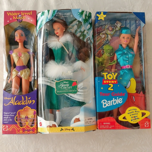 vintage disney barbie dolls